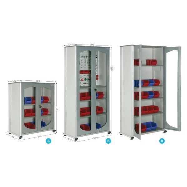 armoire-visuelle-5s-a-l-930-x-p-550-x-h-970-mm-version-2-etageres-avec-serrure-a-cremone