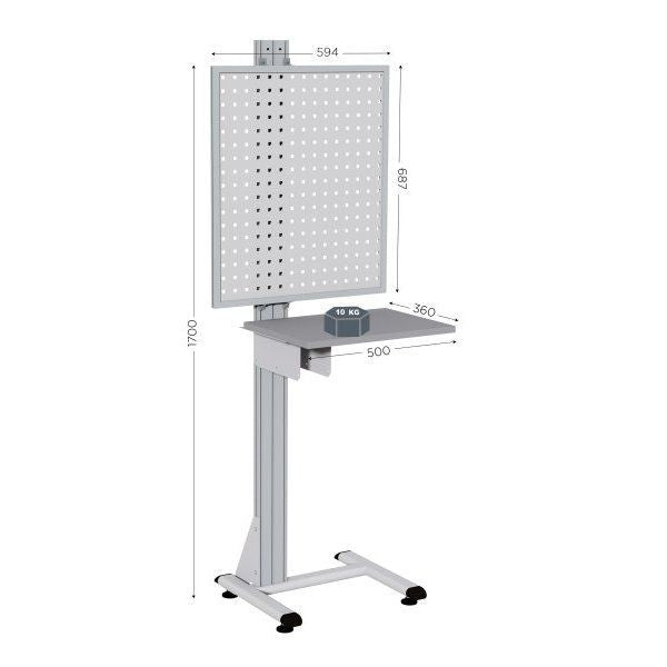 qualipost-500c-avec-tableau-fond-perfore-l-594-x-h-687-mm-reglable-en-hauteur