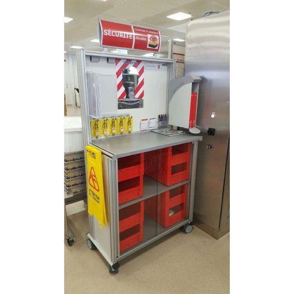 qualipost-600d-l-1264-x-p-500-x-h-1700-mm-avec-rangement-inferieur