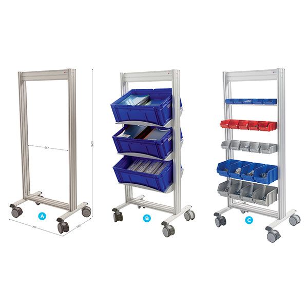 chariot-mobile-porte-bac-leanpost-600 all-groups