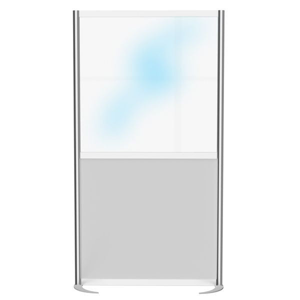 multispace-l-1083-x-h-2000-mm-verre-h-utile-932-mm-et-tole-couleur-aluminium-h-utile-931-mm