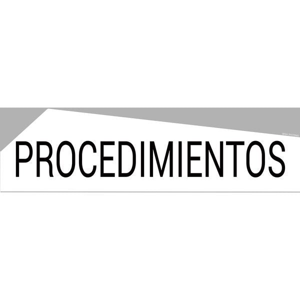 bandeau-design-procedimientos-l-600-x-h-170-mm-avec-etrier-de-fixation-espagnol