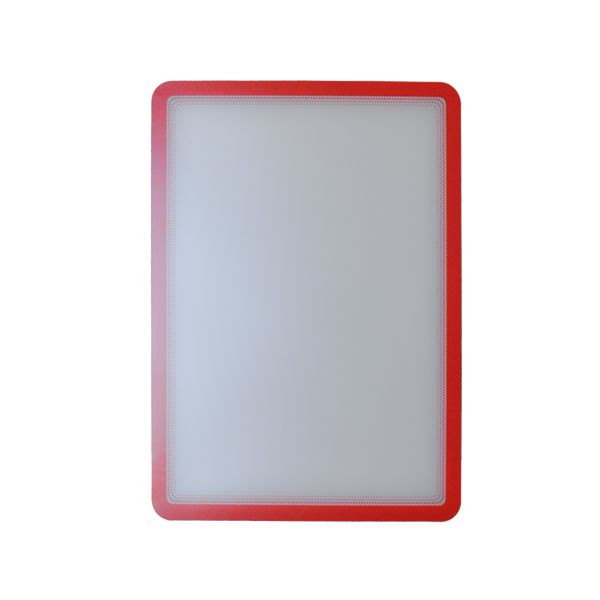lot-de-2-poches-docaflex-cadre-repositionnable-magnetique-rouge