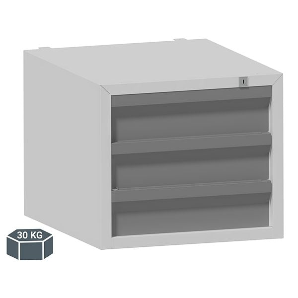 caisson-avec-3-tiroirs-a-serrure-l-500-x-p-578-x-h-445-mm