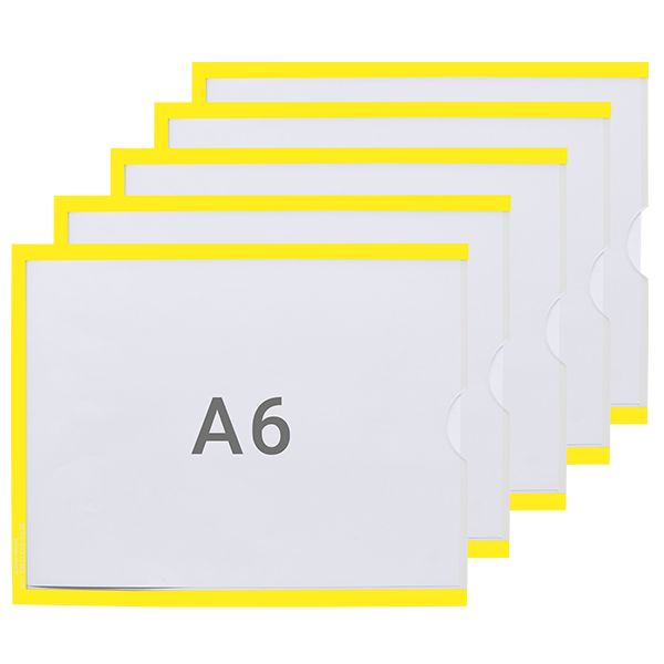 lot-de-5-prodoc-a6-jaune-magnetique