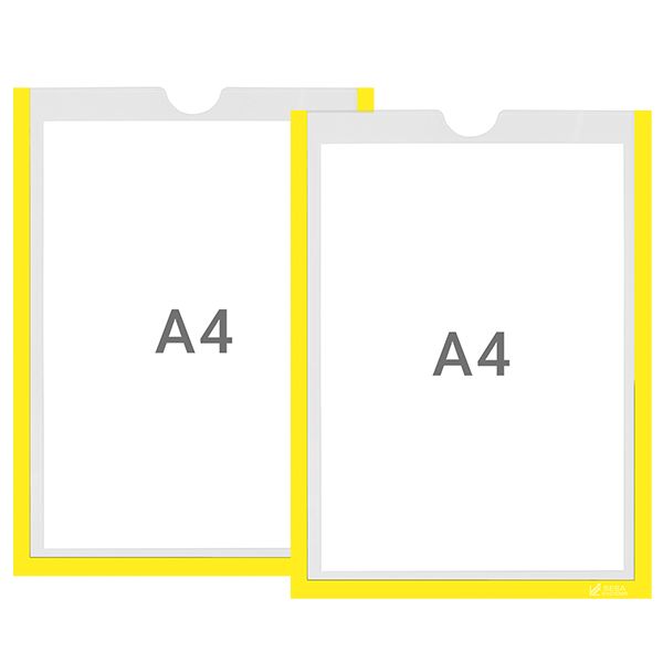 lot-de-2-prodoc-writer-a4-jaune-adhesif