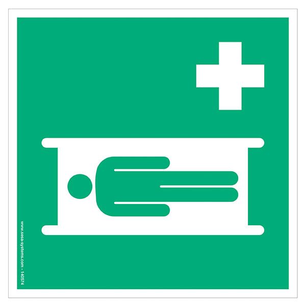 lot-de-2-pictogrammes-adhesif-standard-civiere-l-100-mm