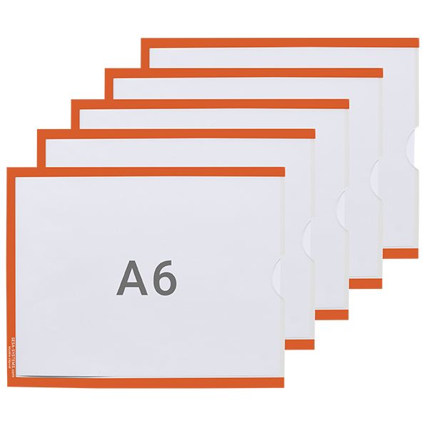 lot-de-5-prodoc-a6-orange-adhesif