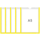 lot-de-5-prodoc-writer-a5-jaune-magnetique