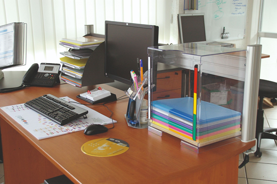 Exemple de mobilier de bureau professionnel